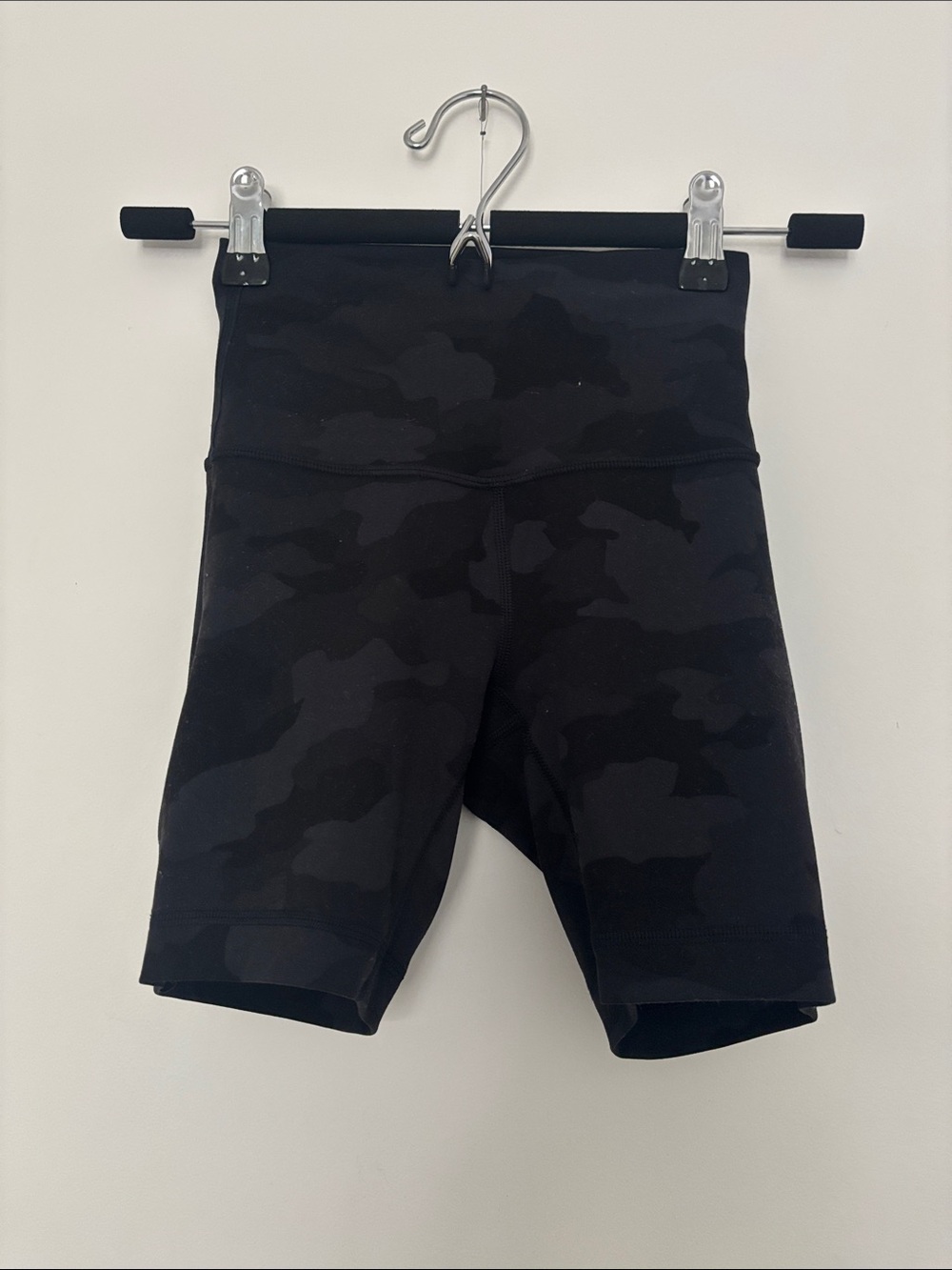lululemon athletica Black Camo High-Waist Bike Shorts